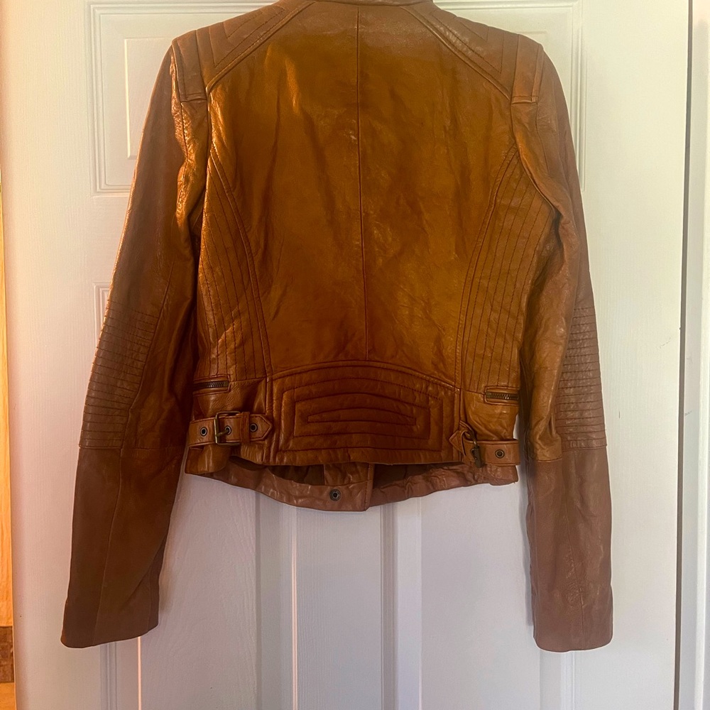 Trafaluc Zara Authentic leather jacket